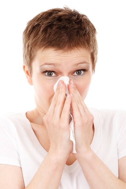 Orrdugulás, orrfolyás,tüsszögés is jelzi az allergiát kép: Pixabay