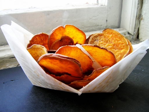 Édesburgonya chips, Kép: flickr.com
