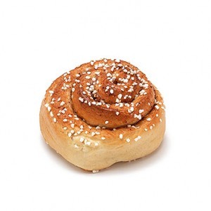 Fikabröd, csiga alakú édes svéd süti, Kép: fruktkorgal se