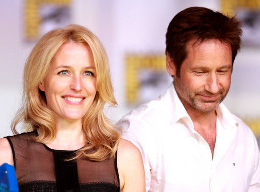 Az X-akták főszereplői: Gillian Anderson és David Duchovny, Kép: wikipedia