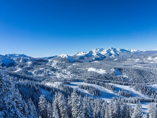 Hegyes, havas táj, Telluride, Colorado, USA, Fotó: @Visit Telluride/Ryan Bonneau 