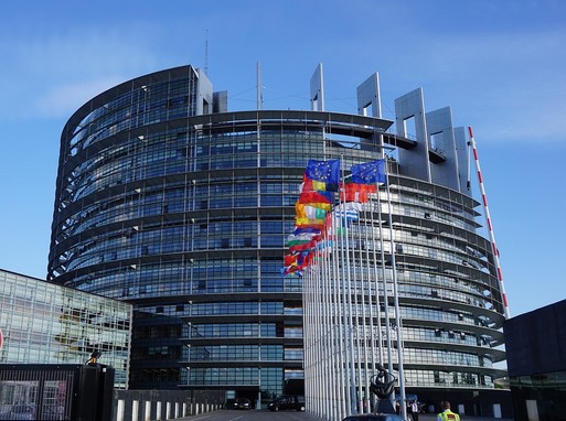 Európai Parlament Strasbourgban: Kép pixabay
