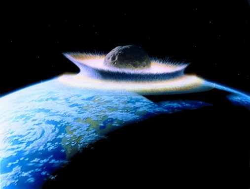 Ilyen lehet, ha Földbe csapódik egy kisbolygó, Kép: wikimedia