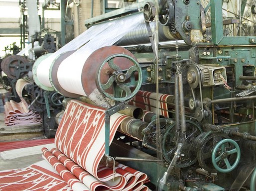 Textilgyár, belső felvétel, Kép: pixabay