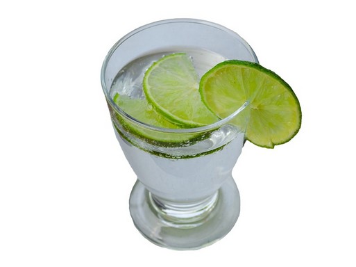 Egy pohár ásványvíz citromkarikákkal, Kép: pixabay