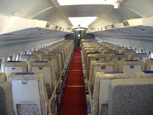 Repülőgép belső, Kép: wikimedia