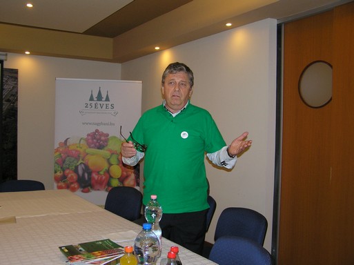 Házi Zoltán, a Budapesti Nagybani Piac vezérigazgatója, Kép: László Márta 