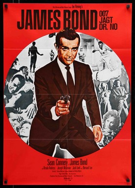 James Bond film plakátja, Kép: BÁV