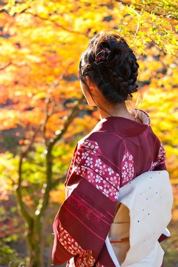 Kimono az őszben, Kép: Japánspecialista
