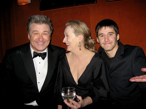 Alec Baldwin, Meryl Streep, Josh Wood egy daíátadón, Kép: wikimedia