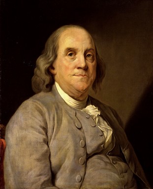 Benjamin Franklin, Kép: wikimedia
