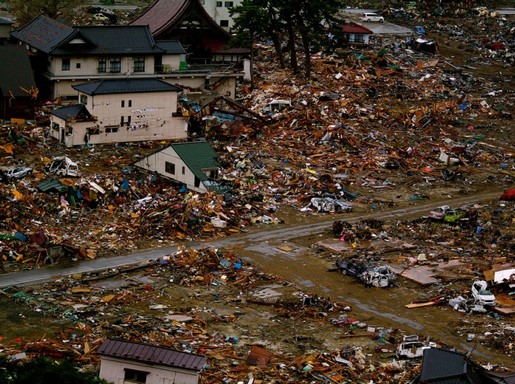 Földrengés és cunami után, Kép: Japánspecialista