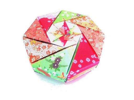 Origami ajándékdoboz, Kép: Japánspecialista