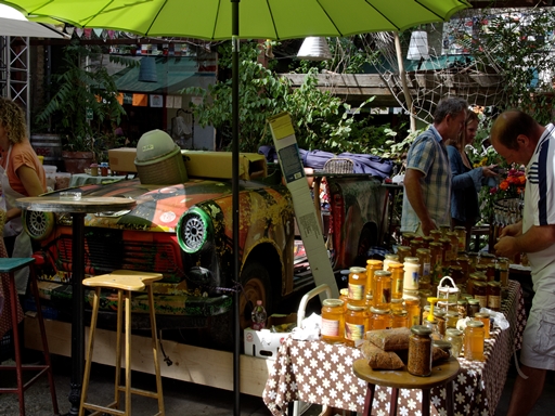 Piac a belváros szívében, Kép: wikimedia.org
