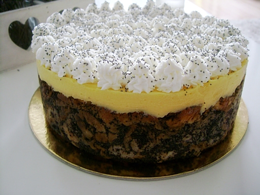 Mákos guba torta, Kép: Czakó Mariann