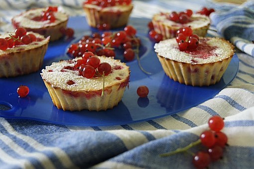 Ribizlis muffin, Kép: pixabay.com