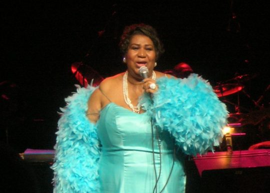 Aretha Franklin 2007-ben Dallasban Kép: wikipedia