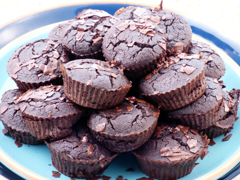 Csokis muffin gluténmentesen, Kép: bulkshop.hu
