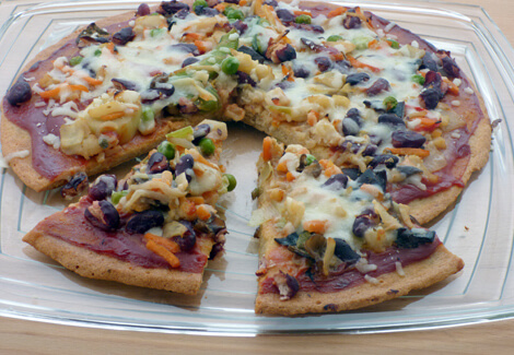 Pizzatészta quinoából, Kép: bulkshop.hu