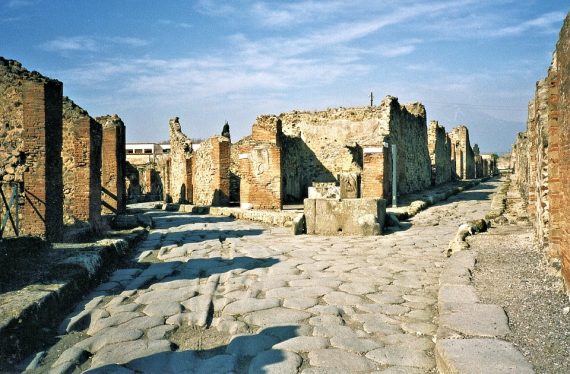 Pompei romok Kép: Pixabay