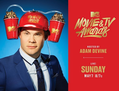 Adam Devine, Kép: MTV Movie & TV Awards