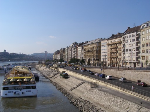 Budapest, Belváros, Dunapart, Kép: wikimedia