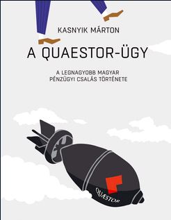 A Qaestor-ügy könyvborítója, Kép: sajtóanyag