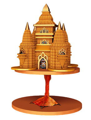 Kacsalábon forgó ház, Kép: pixabay