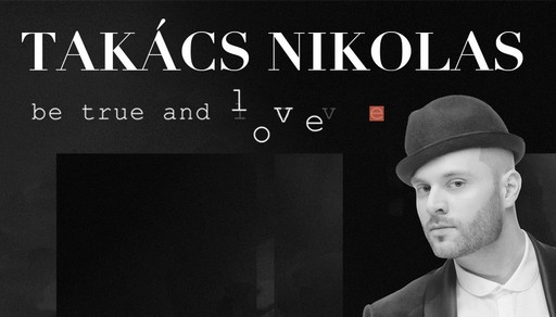 Takacs Nikolas, lemezbemuato plakát, Kép: sajtóanyag