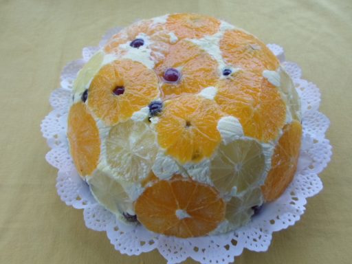 Gyümölcsös fordított torta, Kép: Salamon Csilla