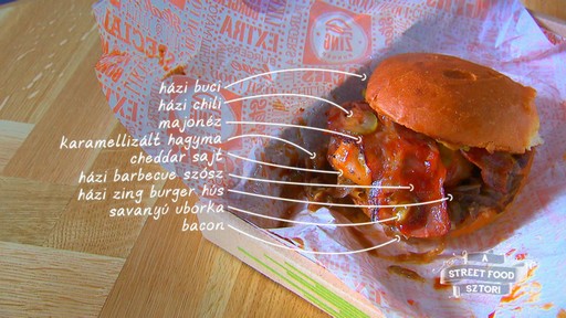 Zing burger: a recept, Kép: sajtóanyag