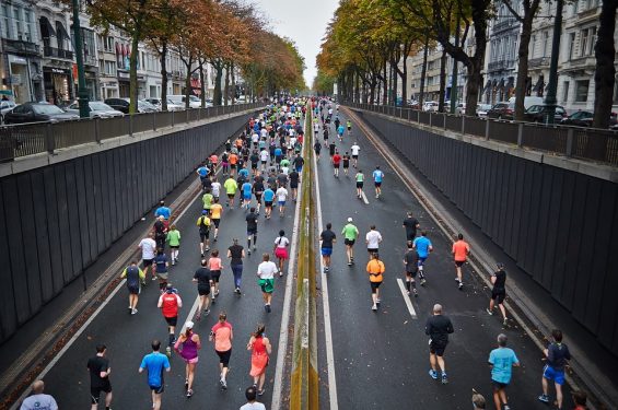 Egyre többen futunk... Kép: Pixabay