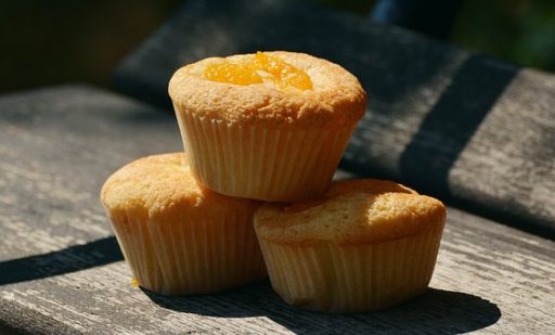 Nektarinos muffin, Kép: pixabay.com