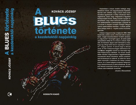A blues története, könyvborító, Kép: Kossuth Kiadó