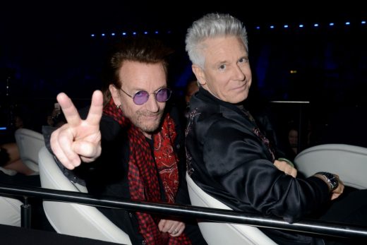 A U2 Global Icon díjas lett Kép: sajtóanyag