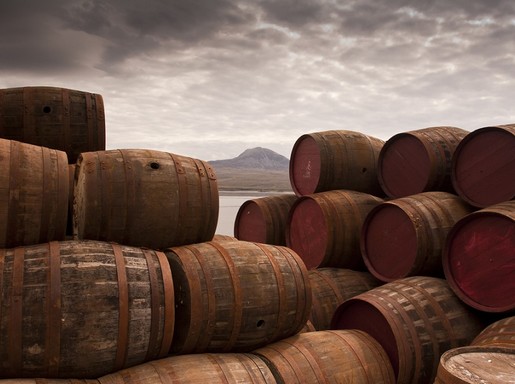Whiskys hordók, Kép: The Famous Grouse