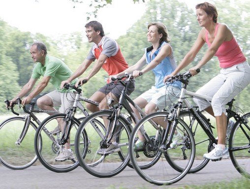 Kerékpározók, Kép: diabetesatlas.org