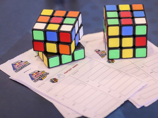 Rubik-kockák, Kép: Red Bull