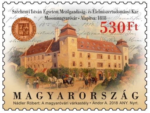 Egyetemi bélyeg, Kép: Magyar Posta