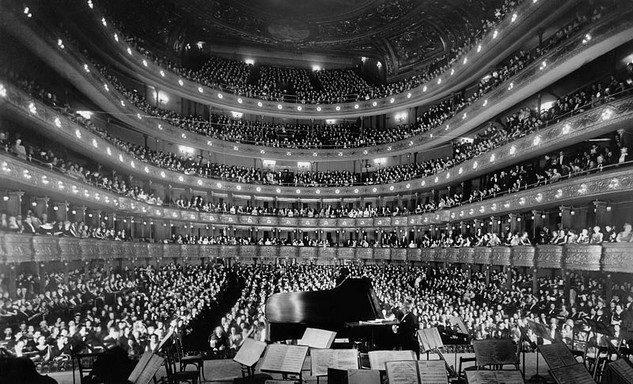 Metropolitan Opera House, Josef Hofmann zongoraestje, Kép: wikimedia