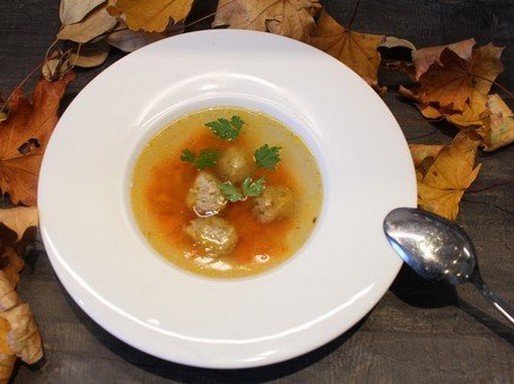 Májgaluska leves, Kép: Hegyvári Zoltán