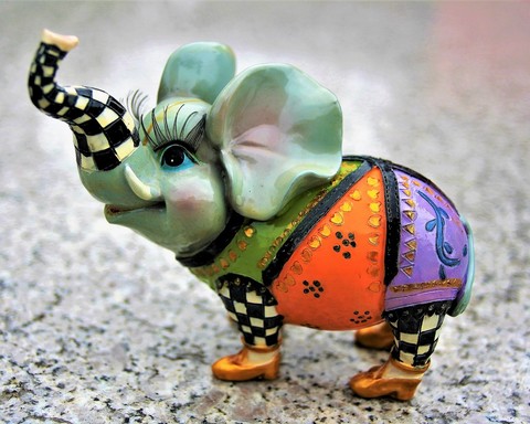 Porcelán elefánt, Kép: pixbay