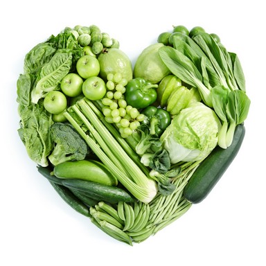 Zöld zöldségek, gyümölcsök, Kép: Kaviczky
